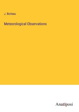 Meteorological Observations