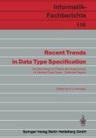 Recent Trends in Data Type Specification