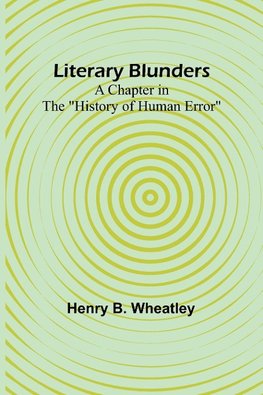 Literary Blunders