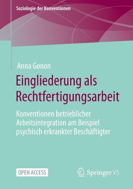 Eingliederung als Rechtfertigungsarbeit