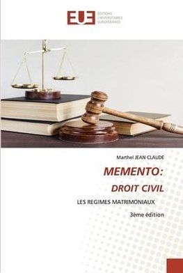 MEMENTO: DROIT CIVIL