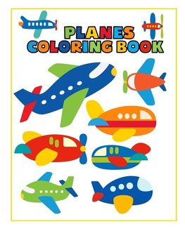 Planes Coloring Book