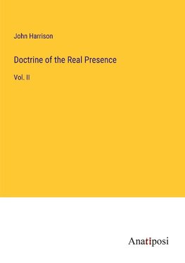 Doctrine of the Real Presence