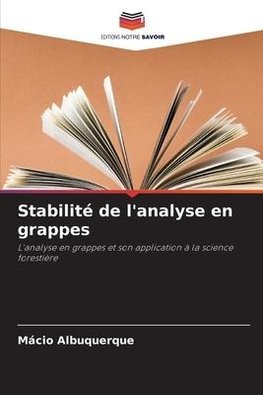 Stabilité de l'analyse en grappes