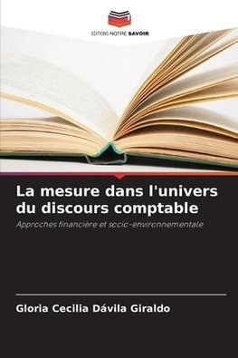 La mesure dans l'univers du discours comptable