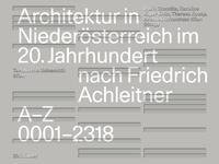 Architektur in Niederösterreich im 20. Jahrhundert