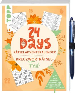 24 DAYS RÄTSELADVENTSKALENDER - Kreuzworträtsel-Fest