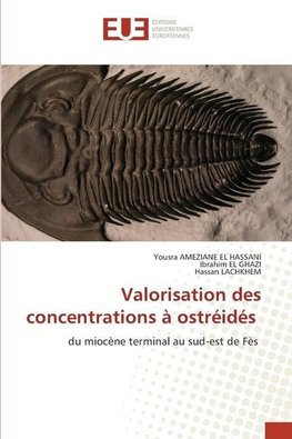 Valorisation des concentrations à ostréidés