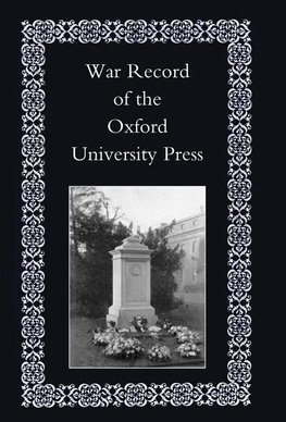 War Record of the University Press, Oxford