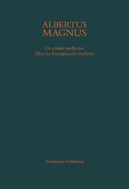 Albertus Magnus. De unitate intellectus