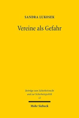 Vereine als Gefahr