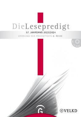 Die Lesepredigt 2023/2024