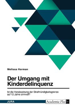 Der Umgang mit Kinderdelinquenz. Ist die Herabsetzung der Strafmündigkeitsgrenze auf 12 Jahre sinnvoll?