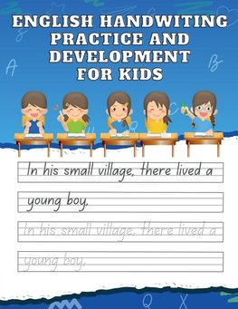 English Handwiting Practice and Development Book for Kids