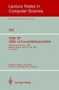 VDM '87. VDM - A Formal Method at Work