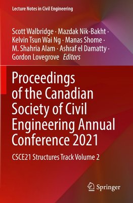 Proceedings of the Canadian Society of Civil Engineering Annual Conference 2021