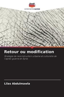 Retour ou modification