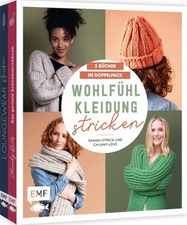 Wohlfühlkleidung stricken - Skandi-Strick und Chunky-Love: 2 Bücher im Doppelpack