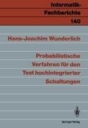 Probabilistische Verfahren für den Test hochintegrierter Schaltungen