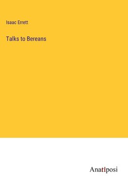 Talks to Bereans