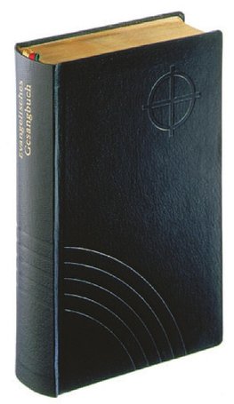 Evangelisches Gesangbuch Taschenausgabe (2056). Leder Schwarz