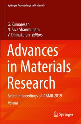 Advances in Materials Research