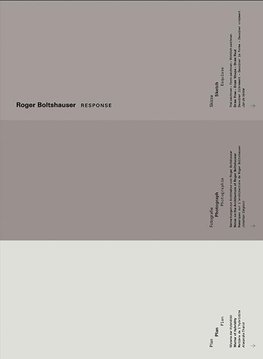 Roger Boltshauser - Response