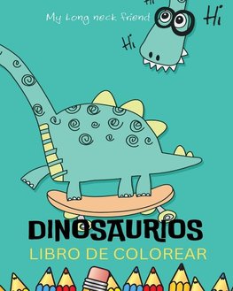 Dinosaurios Libro de Colorear para Niños de 4 a 10 Años