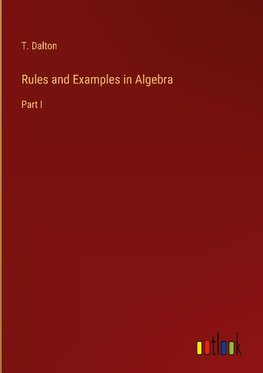 Rules and Examples in Algebra