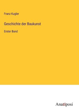 Geschichte der Baukunst