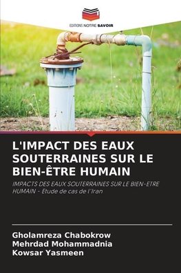 L'IMPACT DES EAUX SOUTERRAINES SUR LE BIEN-ÊTRE HUMAIN