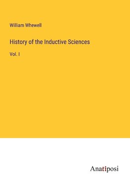 History of the Inductive Sciences