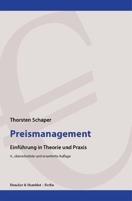 Preismanagement.