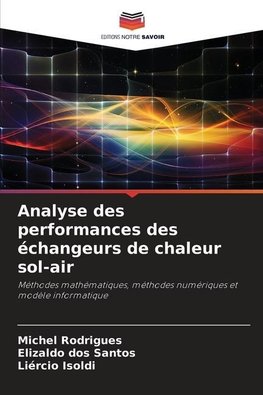 Analyse des performances des échangeurs de chaleur sol-air