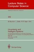 Uncertainty and Intelligent Systems