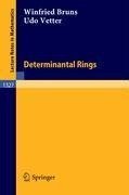 Determinantal Rings