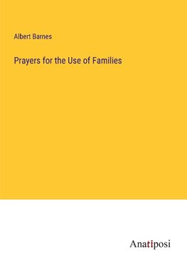 Prayers for the Use of Families