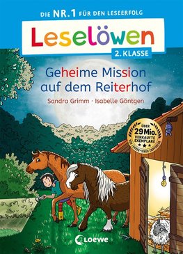 Leselöwen 2. Klasse - Geheime Mission auf dem Reiterhof