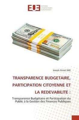 TRANSPARENCE BUDGETAIRE, PARTICIPATION CITOYENNE ET LA REDEVABILITE :