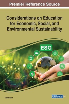 Considerations on Education for Economic, Social, and Environmental Sustainability