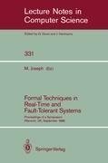 Formal Techniques in Real-Time and Fault-Tolerant Systems