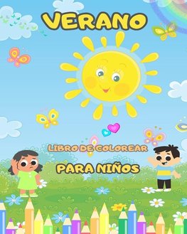 Libro de colorear de verano para niños