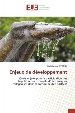 Enjeux de développement