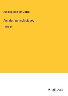 Annales archéologiques