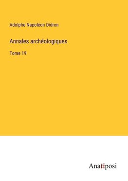 Annales archéologiques