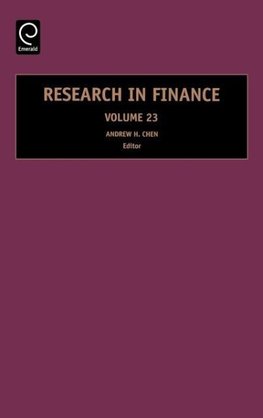 Research in Finance V23