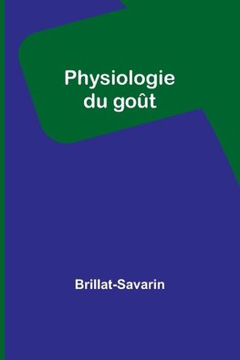 Physiologie du goût