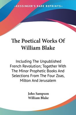 The Poetical Works Of William Blake