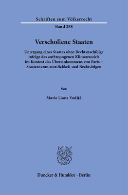 Verschollene Staaten.