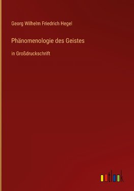 Phänomenologie des Geistes